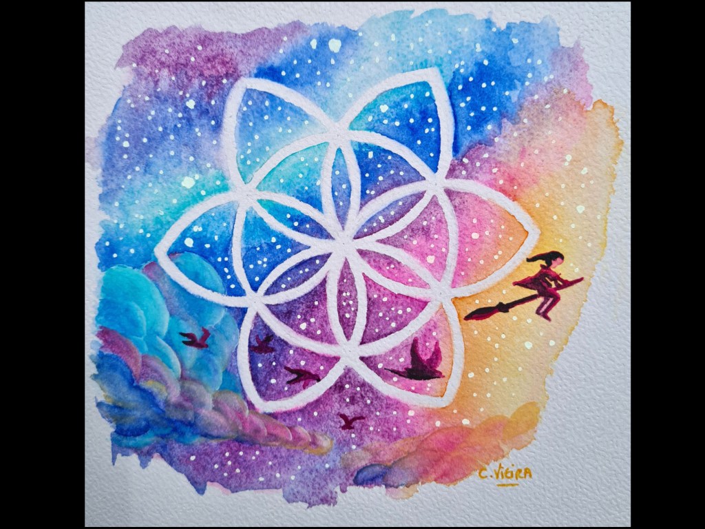 Flash aquarelle: Galaxy